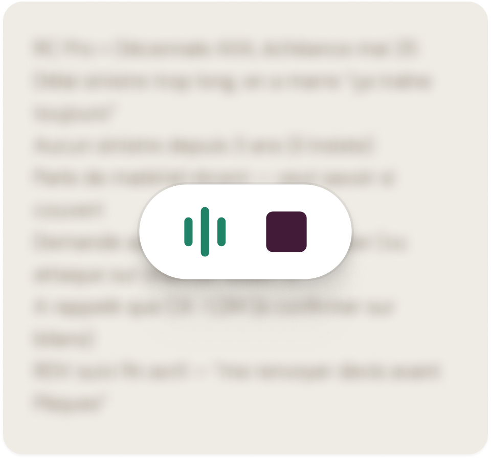 Brokerforce - Assistant Meeting Prise de Notes